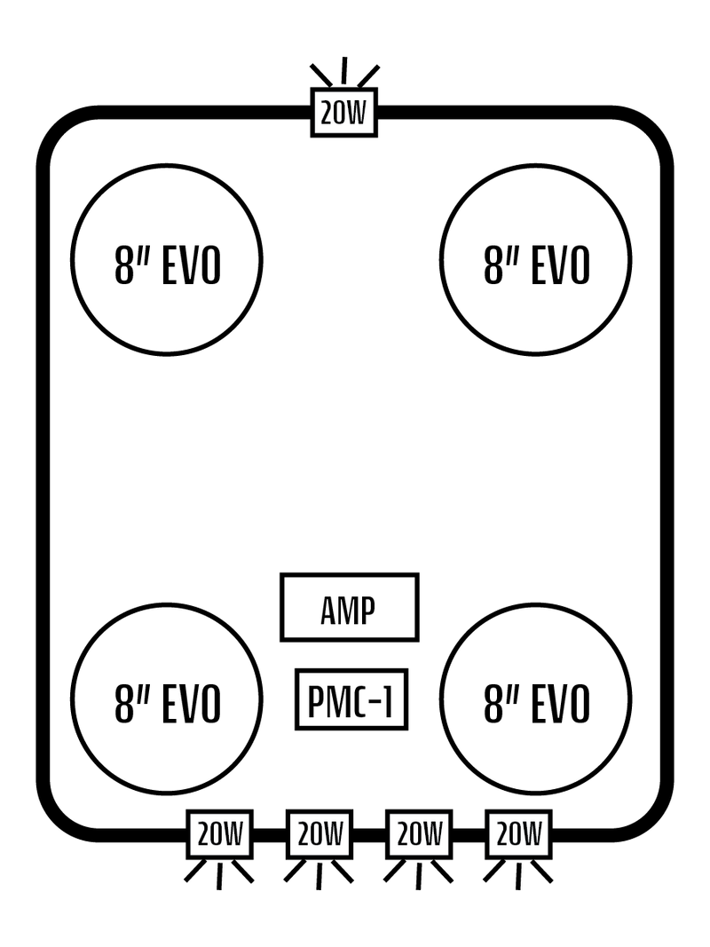 2016-2025 Can-Am Defender HD7-HD10 Limited/Cab Stereo Tops (2-Door)