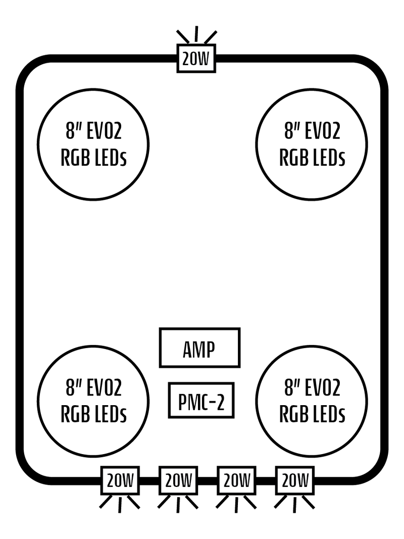 2026+ Can-Am Defender HD11 Stereo Tops (2-Door)