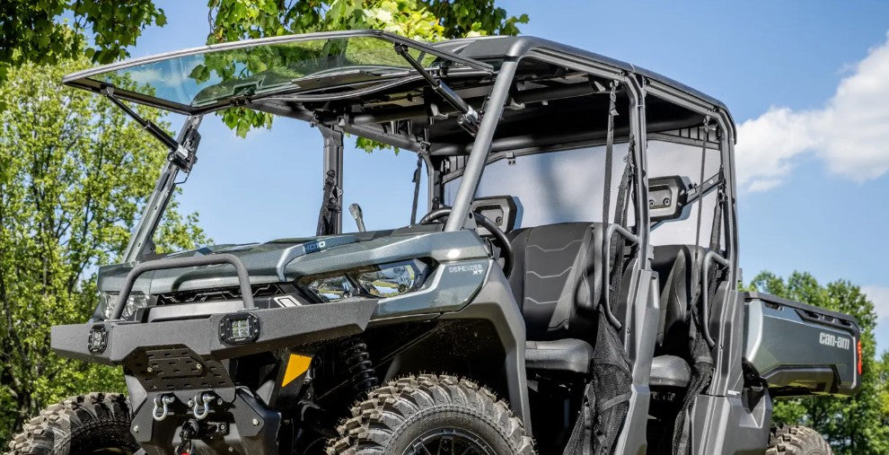 Can-Am Maverick Sport MaxDrive Power Flip Glass Windshield