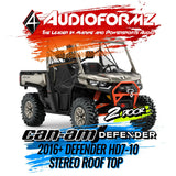 2016+ Can-Am Defender HD7-HD10 Stereo Tops (2-Door) Can-Am