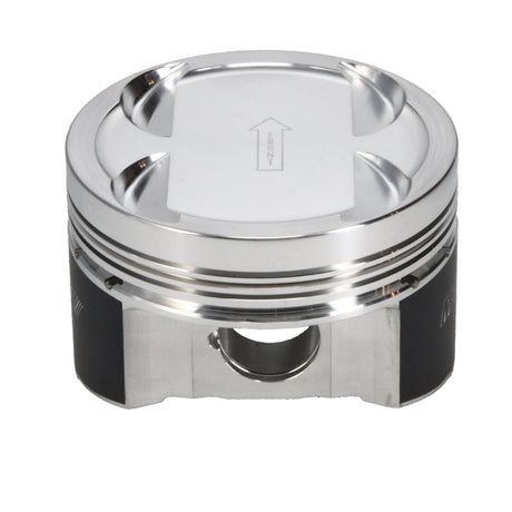 Ensemble de pistons plats Manley 90-94 Eclipse (6 boulons 4G63T) 85,5 mm + 0,5 mm avec alésage 8,5:1 avec segments