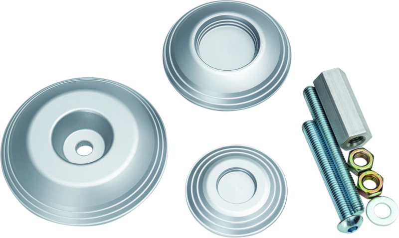 Curseurs d'essieu arrière Kuryakyn Lodestar - BMW - Argent