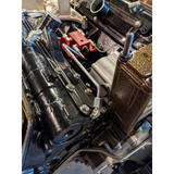 CNC Fabrication 4-Line Feed Valley Mount  Fuel Line Kit - 7.3 Powerstroke (E99)
