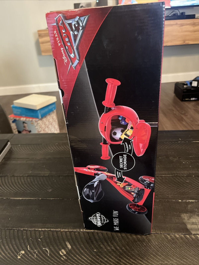 Disney Cars 3 Wheel Battery Operated Scooter with Secret Storage by Huffy