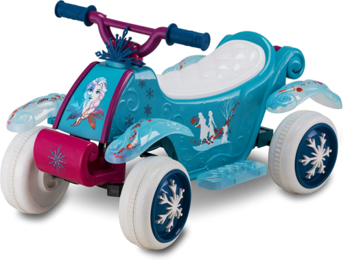 Disney Frozen 2 Electric Quad Ride On Toy for Toddlers, Ages 1.5-3, 6V