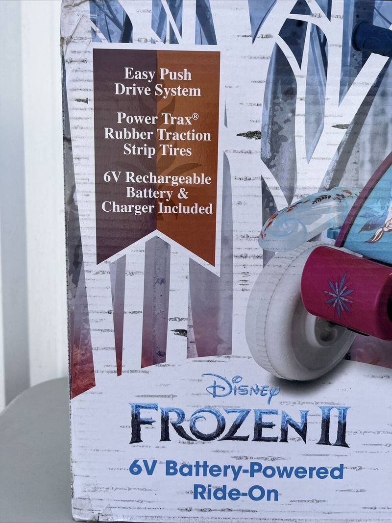 Disney Frozen 2 Electric Quad Ride On Toy for Toddlers Ages 1.5-3 Years