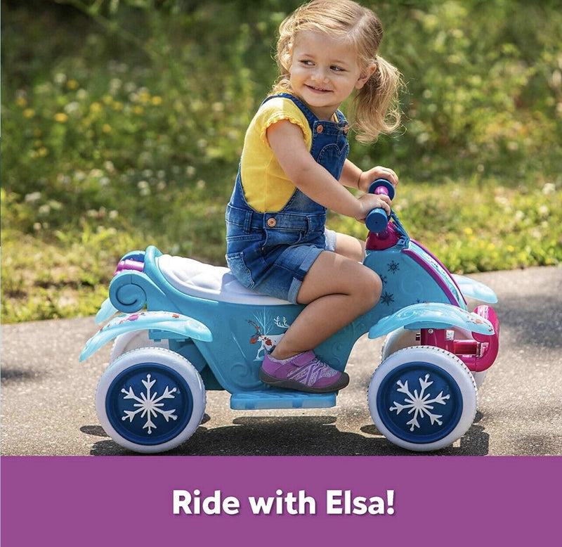 Disney Frozen 2 Electric Quad Ride On Toy for Toddlers Ages 1.5-3 Years