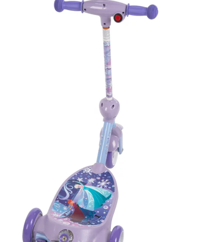 Disney Frozen 6V Electric Bubble Scooter for Kids - Purple, Ages 3+