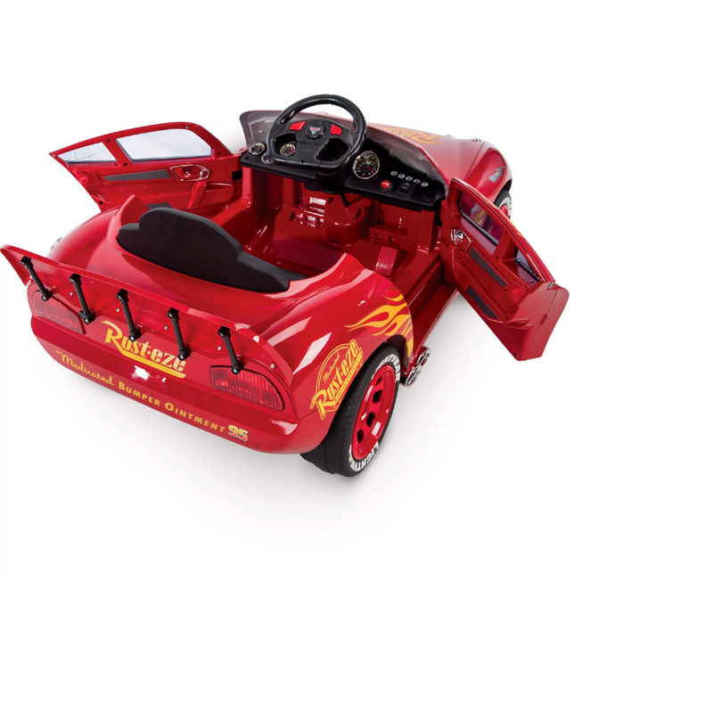 Disney Pixar Cars 3 Lightning McQueen 6V Battery-Powered Racing Car by Huffy