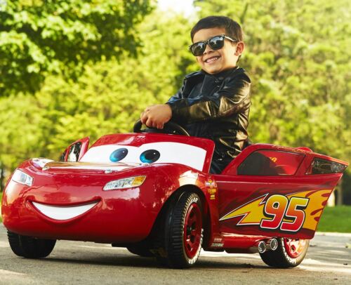 Lightning McQueen 6V Battery-Powered Ride On for Kids