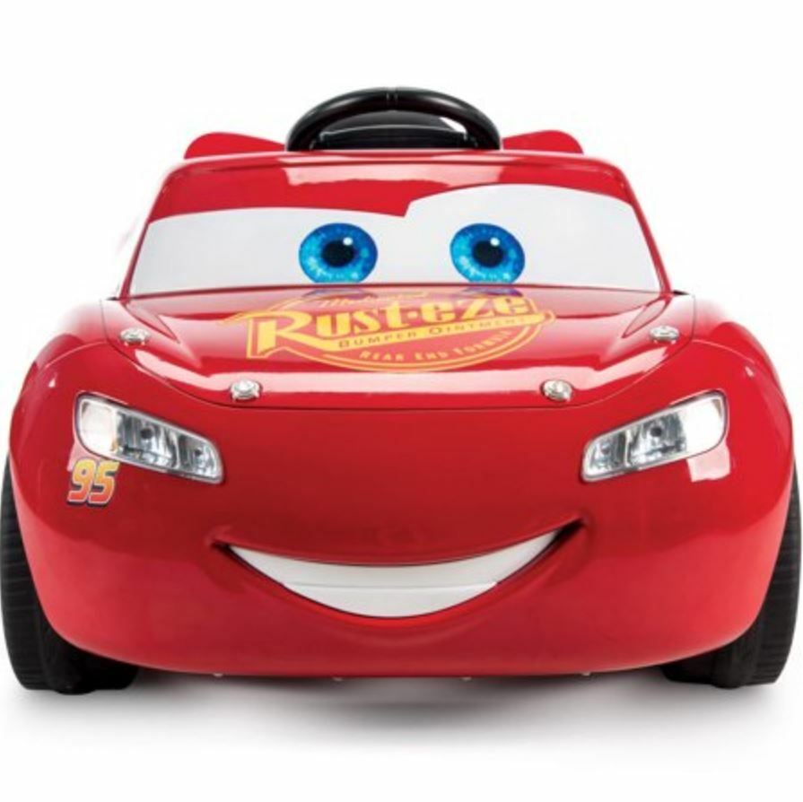 Lightning McQueen 6V Battery-Powered Ride On for Kids