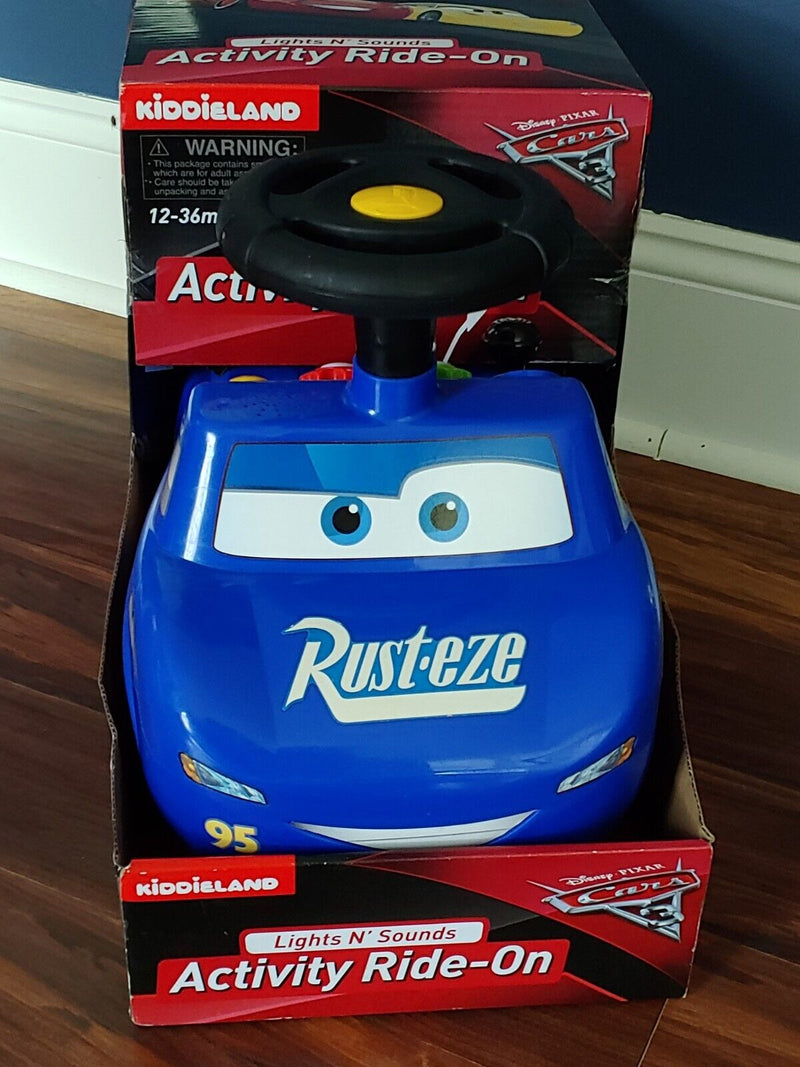Disney Pixar Cars 3 Lightning Mcqueen Activity Ride On Toy for Toddlers (12-36 Months)