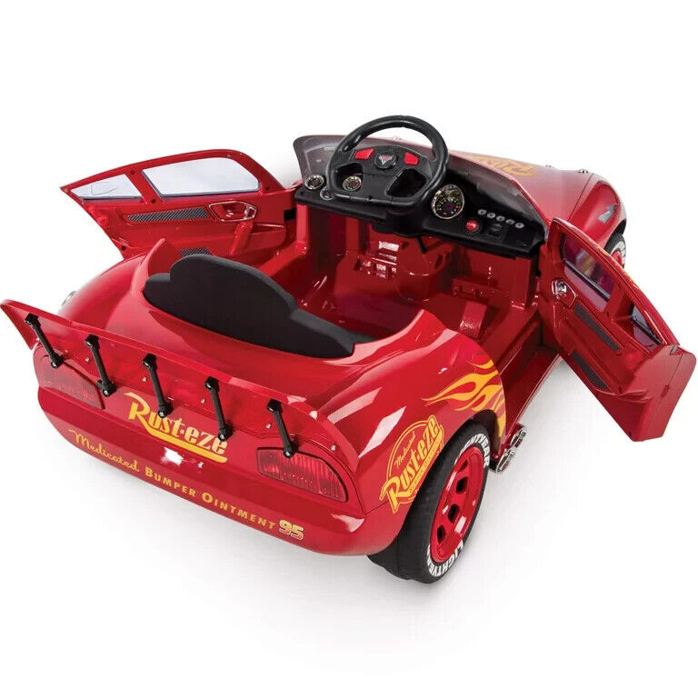 Disney Pixar CARS 6V Battery-Powered Ride On 4 Wheeler for Kids - Fun Toy for Boys and Girls