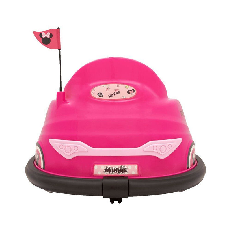 Disney's Minnie Mouse 6V Bumper Car, Battery-Powered Ride-On with Charger Included