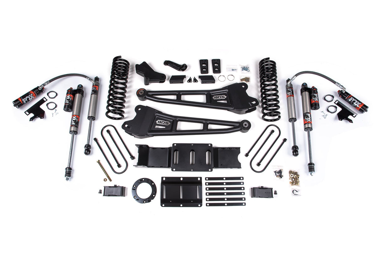 4 Inch Lift Kit w/ Radius Arm | 3 Inch Rear Block | Ram 3500 (19-24) 4WD | Diesel BDS Suspension