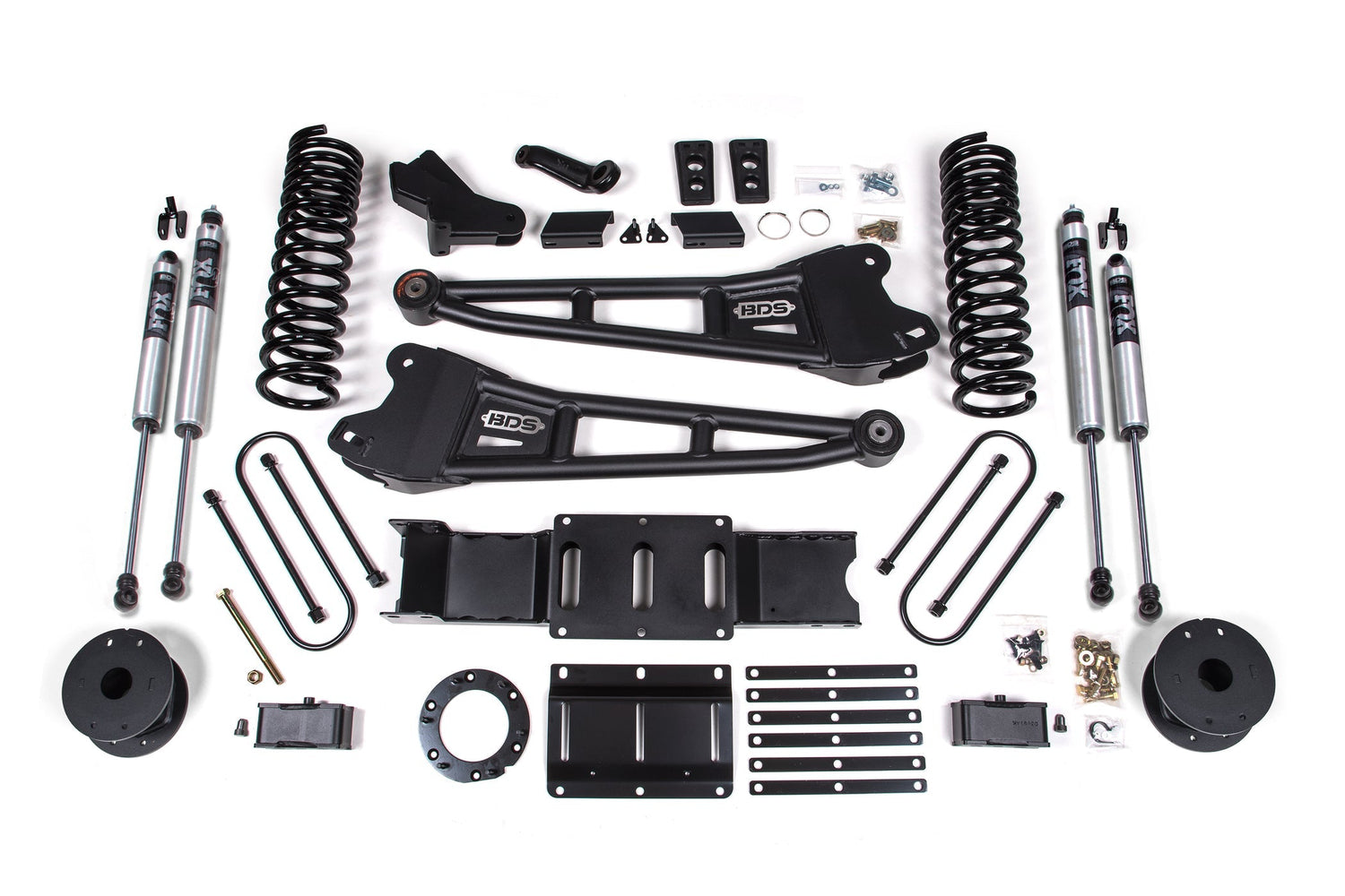 4 Inch Lift Kit w/ Radius Arm | Ram 3500 w/ Rear Air Ride (19-24) 4WD | Gas BDS Suspension