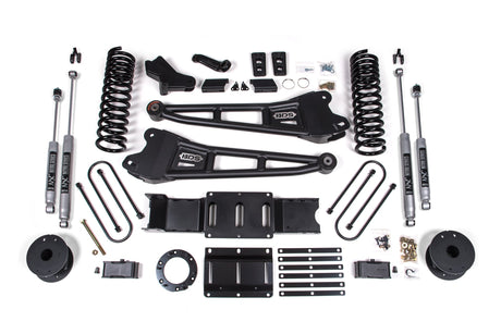 4 Inch Lift Kit w/ Radius Arm | Ram 3500 w/ Rear Air Ride (19-24) 4WD | Gas BDS Suspension