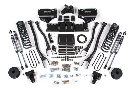 5.5 Inch Lift Kit w/ 4-Link | Ram 3500 w/ Rear Air Ride (19-24) 4WD | Gas BDS Suspension