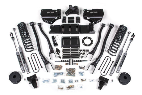 6 Inch Lift Kit w/ 4-Link | Ram 3500 w/ Rear Air Ride (19-24) 4WD | Diesel BDS Suspension