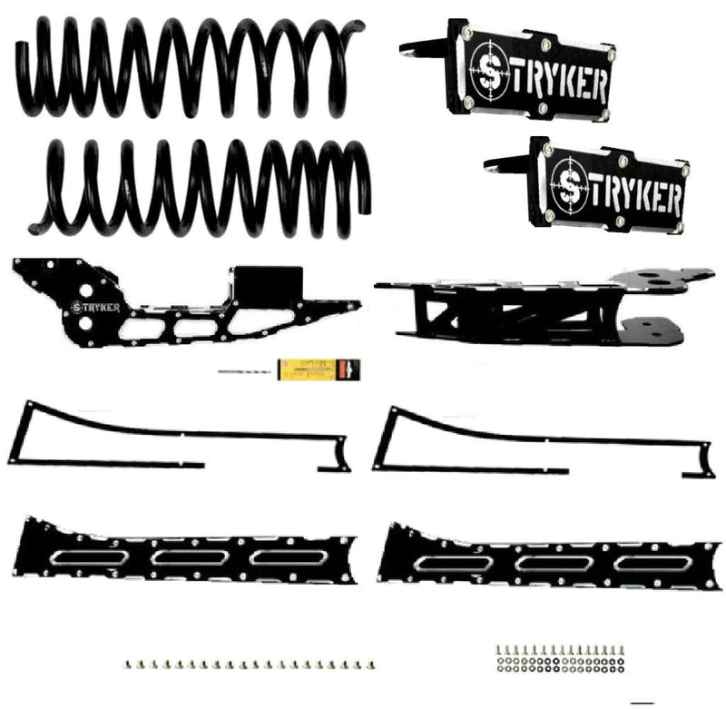 2.5" 2500 3500 Coil Spring Lift Kit for Dodge Ram 2014 to 2026 Heavy Duty Trucks Stryker Off Road Design