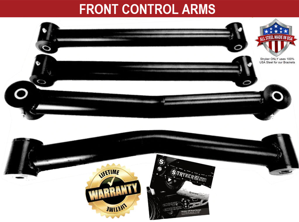 1994 - 2013 Dodge Ram 1500/2500/3500 High Clearance Control Arms for Stock to 7" Lifted Trucks Stryker Off Road Design
