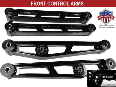 1994-2013 DODGE RAM 1500/2500/3500 FABRICATED CONTROL ARMS FOR STOCK TO 7" LIFT Stryker Off Road Design