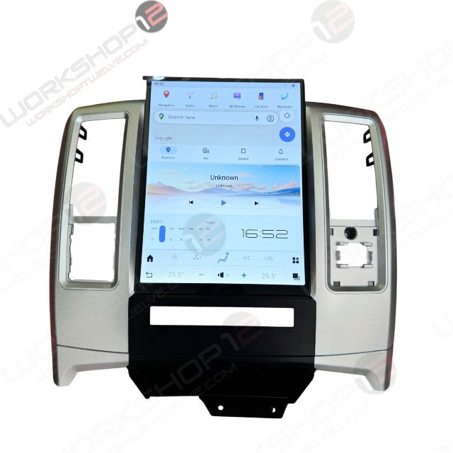 Dodge RAM 2009-2012 Workshop 12 Tesla-Style Screen Workshop 12
