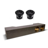 (2) Sundown Audio SA8 v.3 & Dodge Crew Cab 19-25 Dual 8" Subwoofer Box Combo Sundown Audio