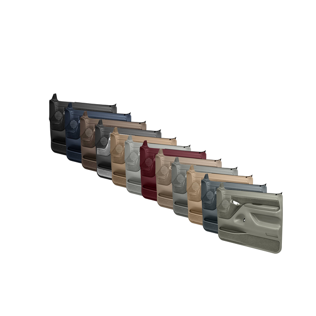 Coverlay Door Panels - 1992-1997 Ford F-Series Coverlay