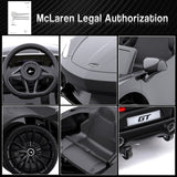 Double Door 12V Electric Ride-On Car for Kids with 2 Speed Options
