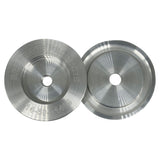 3" Insertable Double-Buff Safety Flanges for High Speed Polishing (For Buffing Wheels WITHOUT Center Plates)