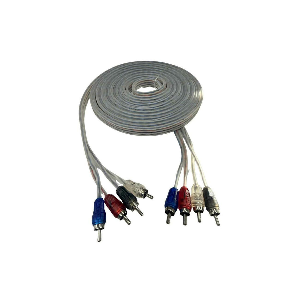 Down4Sound 12FT 4-Channel Twister Pair RCA Down4Sound