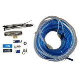 Down4Sound 8 Gauge Silver Tinned OFC Amplifier Install Kit Down4Sound