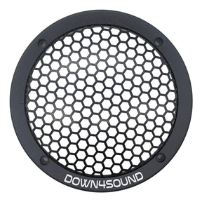 Down4Sound Hexi-Grill 61B - 6.5" Speaker Grill - Black (Single) Down4Sound