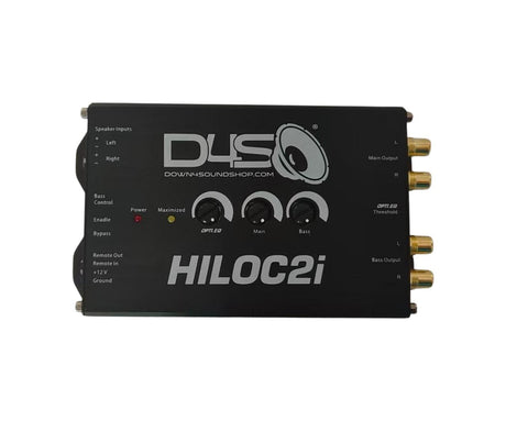Down4Sound HI LOW 2i - Intelligent Car Audio 2CH Line Out with Clip Detection Down4Sound