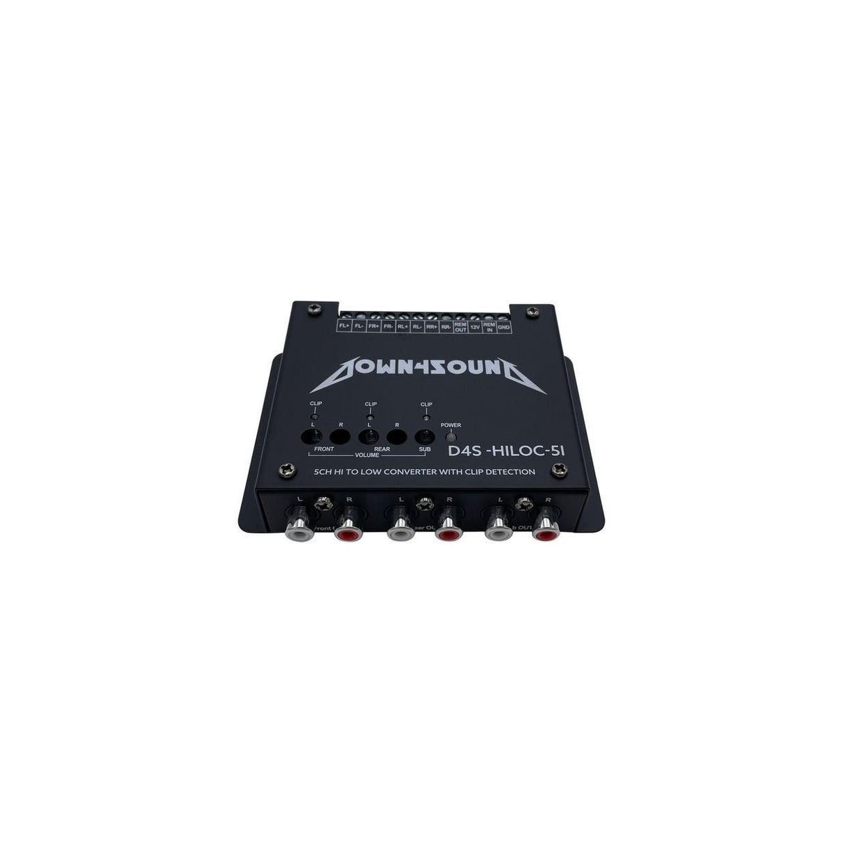 DOWN4SOUND HI LOW 5i - INTELLIGENT CAR AUDIO 5CH LINE OUT WITH CLIP DETECTION Down4Sound