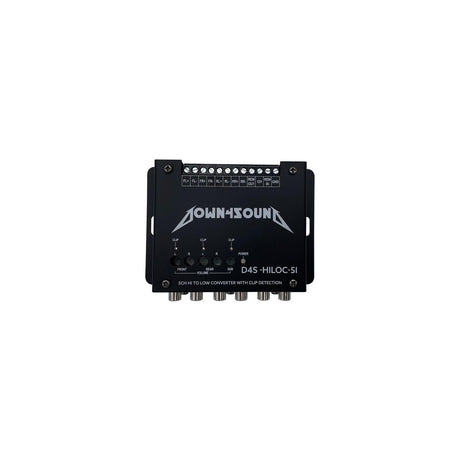 DOWN4SOUND HI LOW 5i - INTELLIGENT CAR AUDIO 5CH LINE OUT WITH CLIP DETECTION Down4Sound