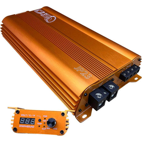 (OPEN BOX) - Down4Sound JP23 v2 2800W RMS Class D Monoblock Amplifier - Purple Down4Sound