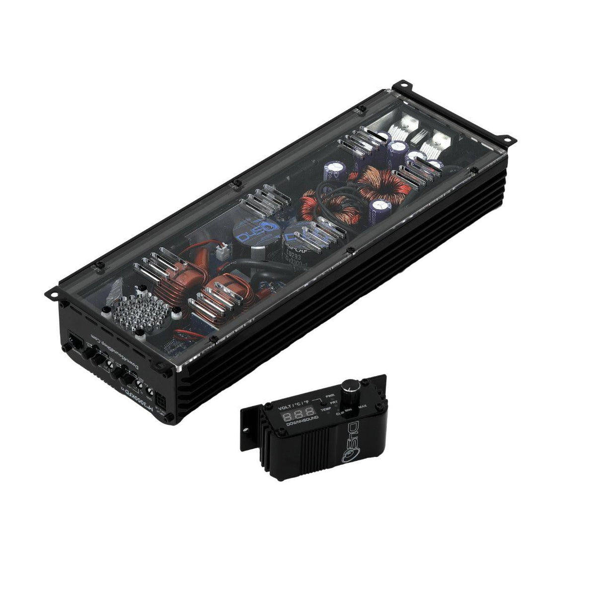 Down4Sound MM3000KFD V2 (MINI MAXX) 3000W RMS Mini Full Range Monoblock Amplifier Down4Sound