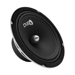 Down4Sound SFX65-4P 6.5" 200W RMS Midrange Speakers w/ Bullet 4-Ohm (Pair) Down4Sound