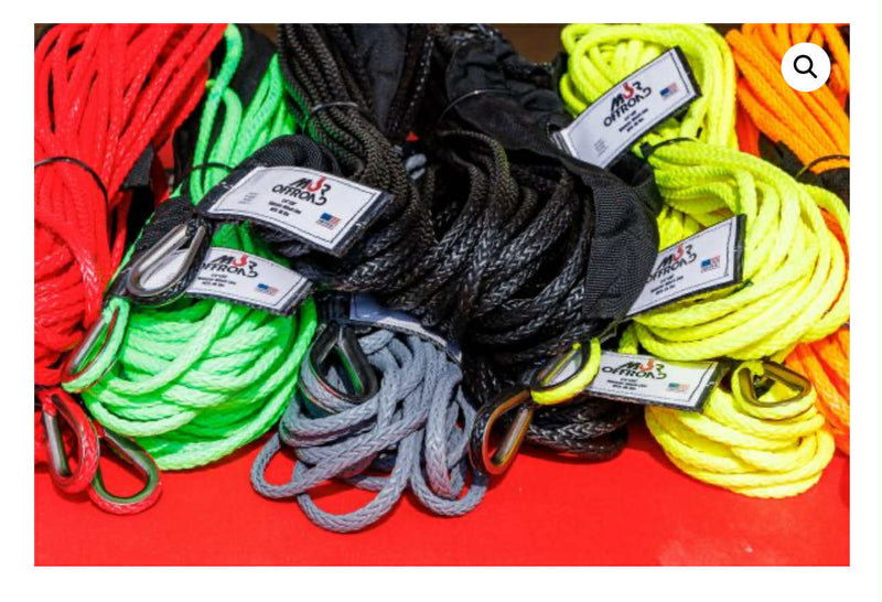 Heavy-Duty Winch Line Rope