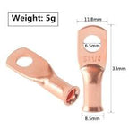 8 GA Term Electr Lug Tblr Copper 1/4 5 per bag Midwest Fastener/Noble