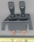 RadioShack 275-0702 Auto Flip Switch Panel Assembly SPST 20A 12VDC (1 Per Pack) TekShack