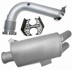 AA Can Am X3 Sidekick 3" Full Exhaust **1-3 Day Lead Time**