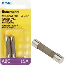 Bussmann 15 Amps Fast Acting Microwave Fuse 2 Pk TekShack