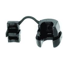 Jandorf  Cord Protector, For: 12/3, 14/3, 16/2, 16/3, 18/2, 18/3 Ga Wire, Nylon, Black 2pk #61415 Jandorf