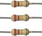 Resistors 220,000 Ohm (220K) 1/2 Watt 5% 271-049 - 2 Pack TekShack