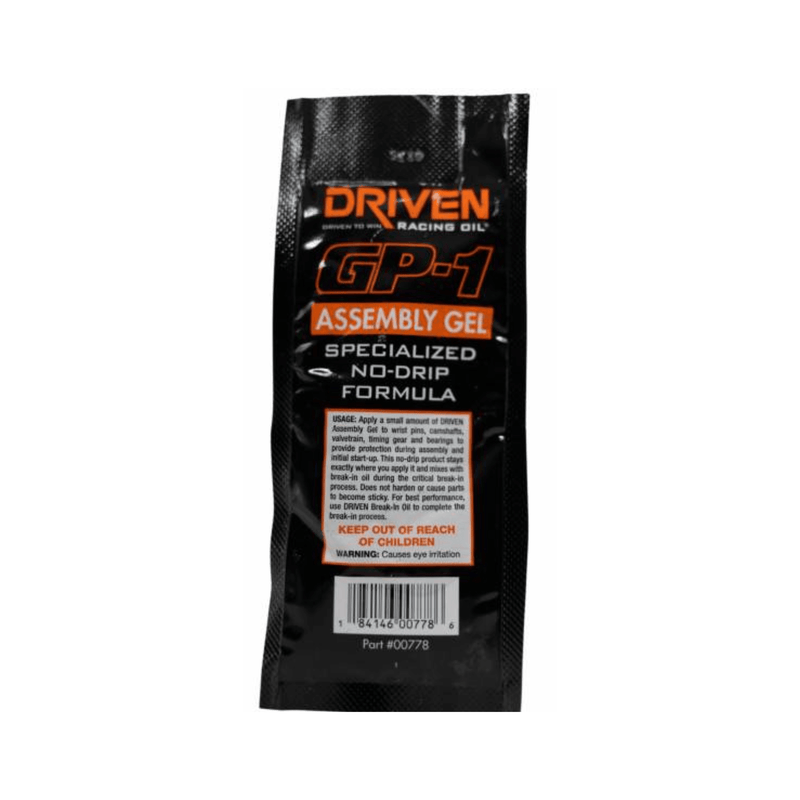 Driven Racing Oil GP-1 Assembly Gel 1oz Packet (00778)
