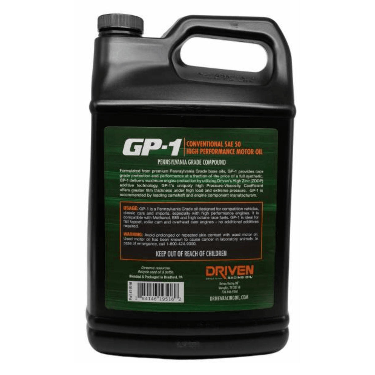 Driven Racing Oil GP-1 Conventional SAE 50 (19516)