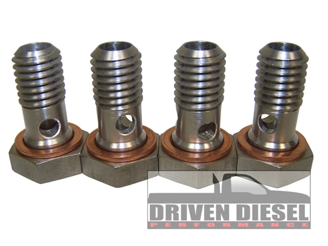 Driven Diesel 7.3L High Flow Banjo Bolt Kit - 1994-2003 Ford F-Series Driven Diesel